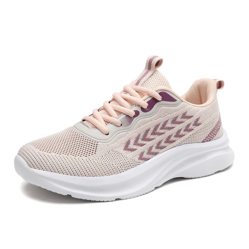 Fashion Women's Shoe Platform Breathable Casual Fitness Comfortable Sports Shoes Thick Sole Wear-resistant Anti Slip Running Shoes