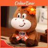 Chinese Zodiac Horse Plush Toy With Pp Cotton Fill For New Year Gift And Festive Decor