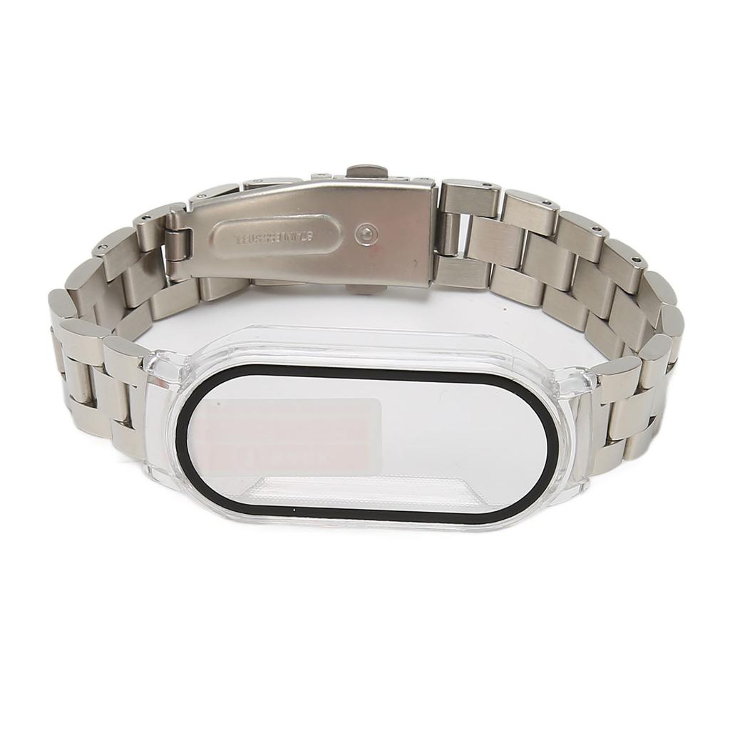 Watch Wristband Easy Adjust Full   Stainless Steel Replacement Strap for   Band 7