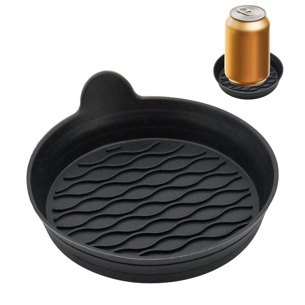 

Силиконовый держатель для стакана для автомобиля, нескользящий держатель для стакана, гибкие автомобильные подставки под стаканы, термостойкий салон автомобиля чёрный