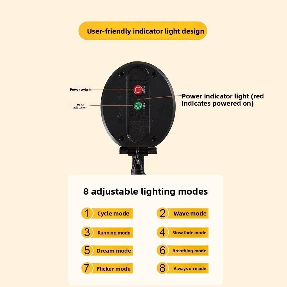 Waterproof Solar Hydrangea Flower Lamp Landscaping Solar Powered Solar Garden Lights 8 Modes Warm light Landscape Light