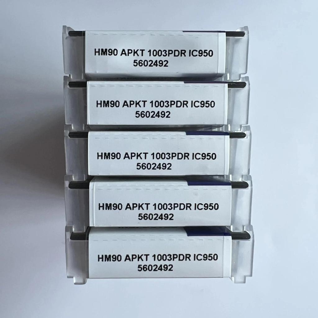 ISCAR / HM90APKT1003PDR IC950 /Industrial indexable Carbide Inserts 10 PCS