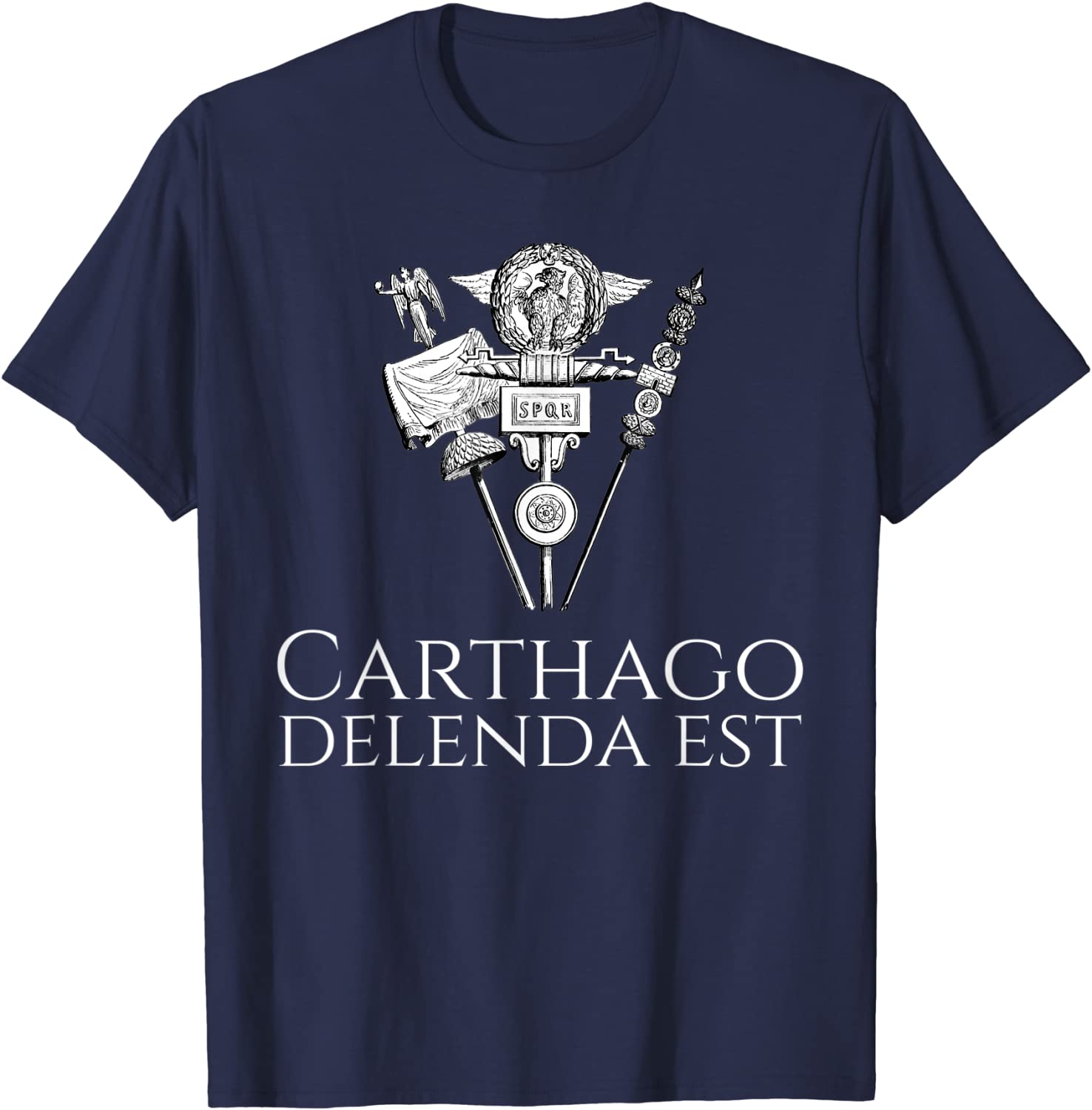 

Carthago Delenda Est Ancient Roman Legionary Standard TShirt Summer Cotton ONeck Short Sleeve Mens T Shirt New S3XL 4XL