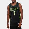 New Nike Jaylen Brown Boston Celtics 2024/25 City Edition Men's Nike Dri FIT Nba Swingman Jersey FQ4335-010