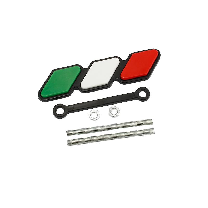 ABS TRD Mașină Tricolor Drapel Național Emblema Grilă Grilă cu Fante Plasă Accesorii Insigne Auto pentru Tacoma 4Runner Tundra