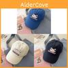 Korean Style Sun Hat With Embroidered Letters For Summer Outings