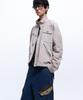 Rssc Denim Mixed Cotton Field Jacket - Gray