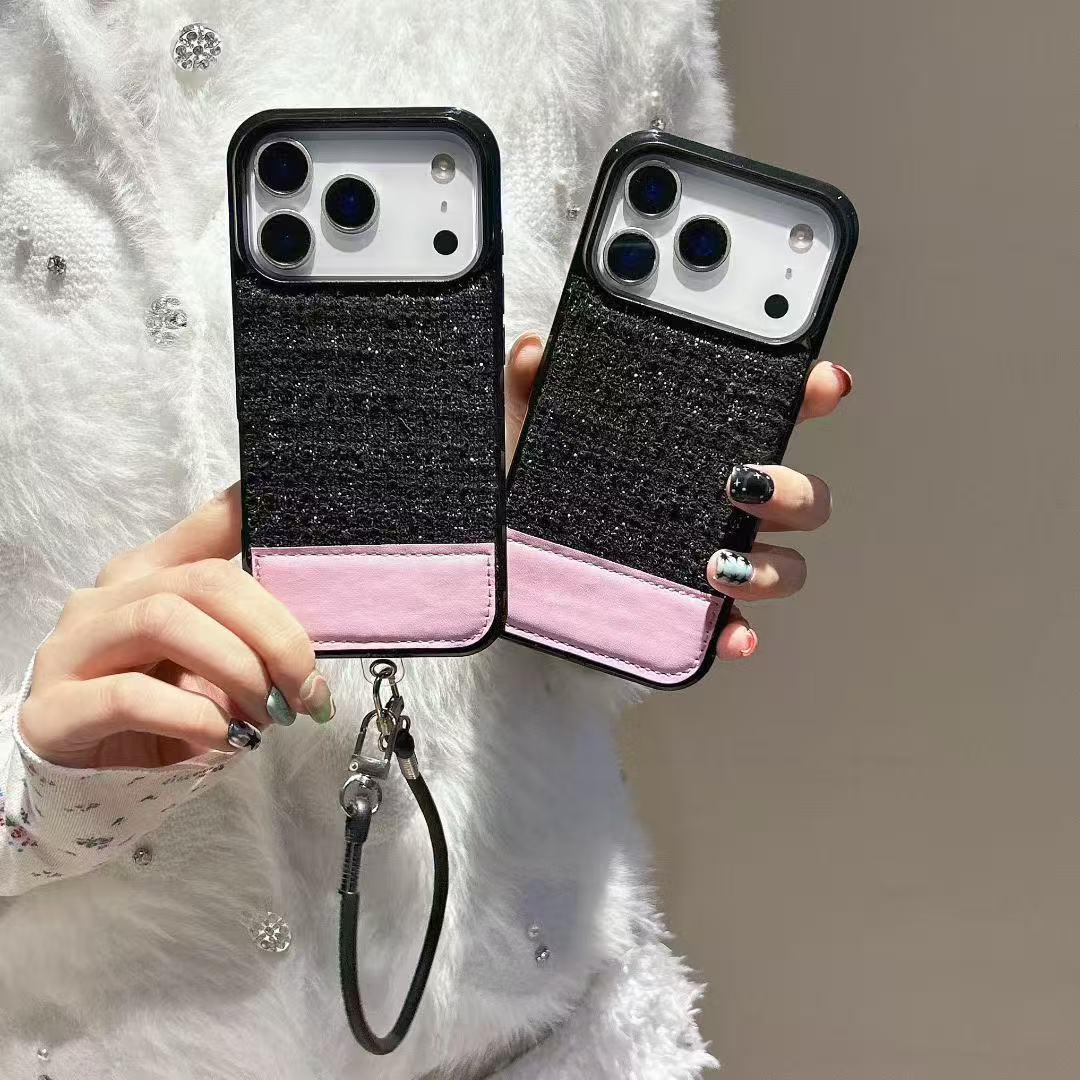 

French-Style Leather Protective Case for Apple 14-17 Pro Max Iphone 17 Pro Max