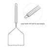 1pcs Durable Wavy Potato Masher with Comfortable Handle