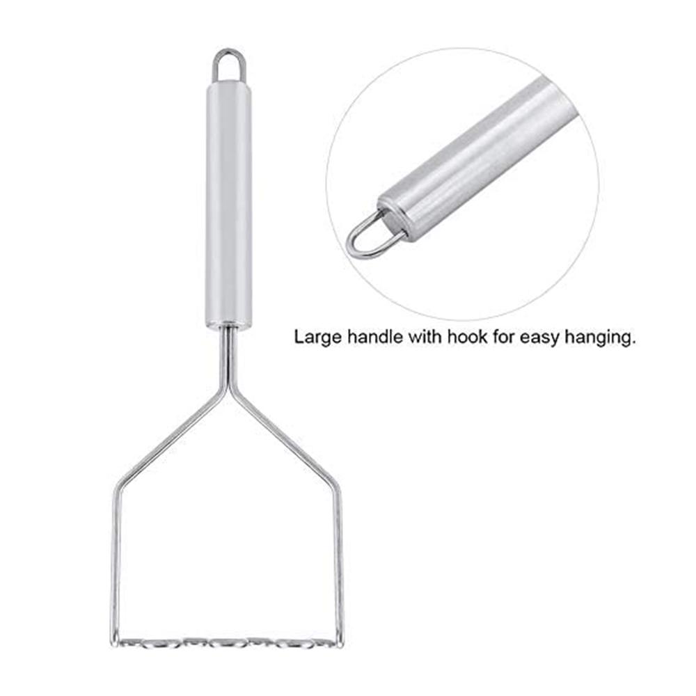 1pcs Durable Wavy Potato Masher with Comfortable Handle