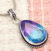 Tourmaline Set Gemstone Gift Wedding Party Bi-Color Pendant,Earring,Ring