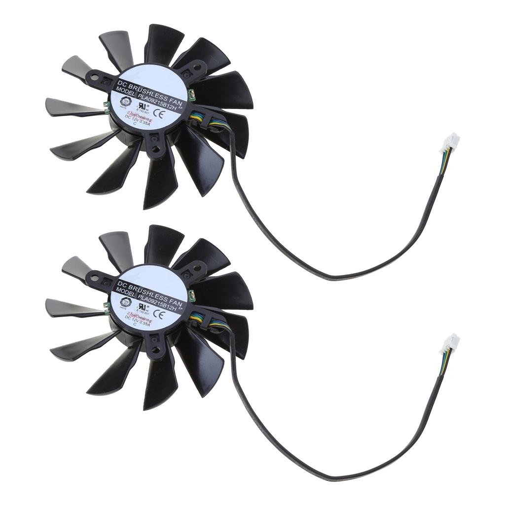 86mm Graphics Card Cooling Fan PLA09215B12H 12V 4Pin Ventilation Device for GTX1060 3G/6G ITX VGA Video Graphics Card