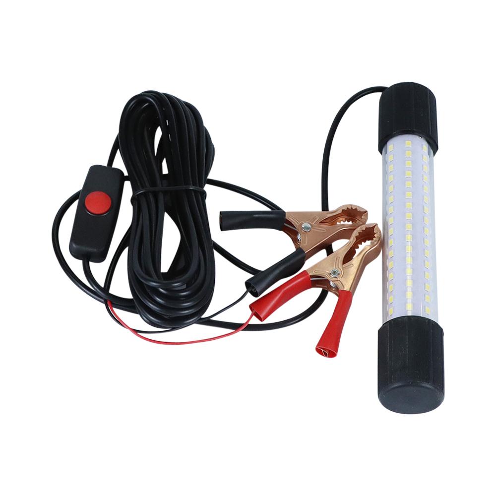 13W DC12V LED Fishing Lights Waterproof Underwater Fishing Lamp Submersible Boat Night Lishing Lamps Attract Squid Krill Light