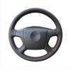 DIY Custom Car Steering Wheel Cover For Old Skoda Octavia 2005-2009 Fabia 2005-2010 Leather Braid For Steering Wheel