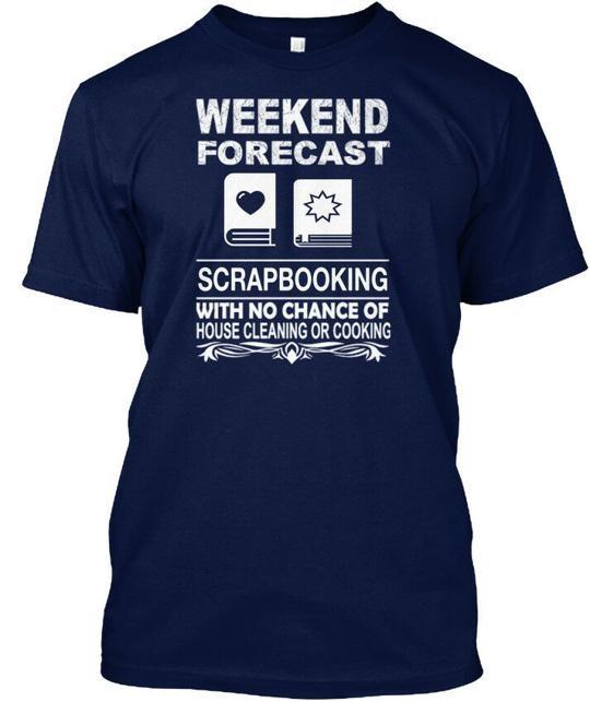 Scrapbooking - Weekend Forecast With No T-Shirt M