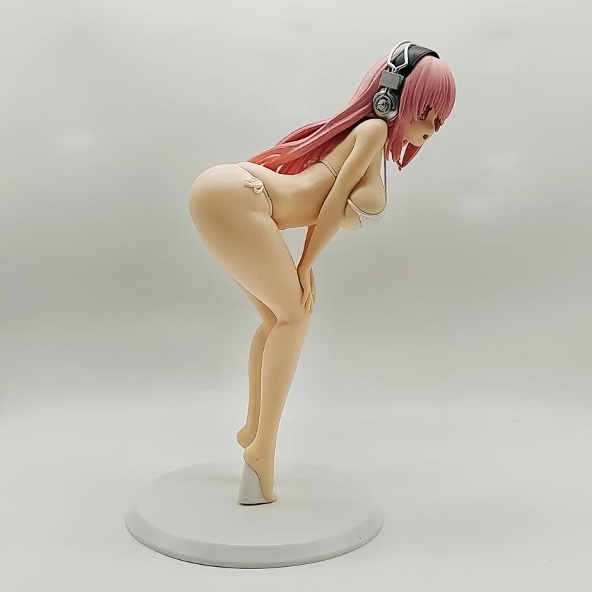 20CM Super Sonico sonic bikini swimwear Bunny Girl figure Action Anime model Doll toys For Christmas Gift