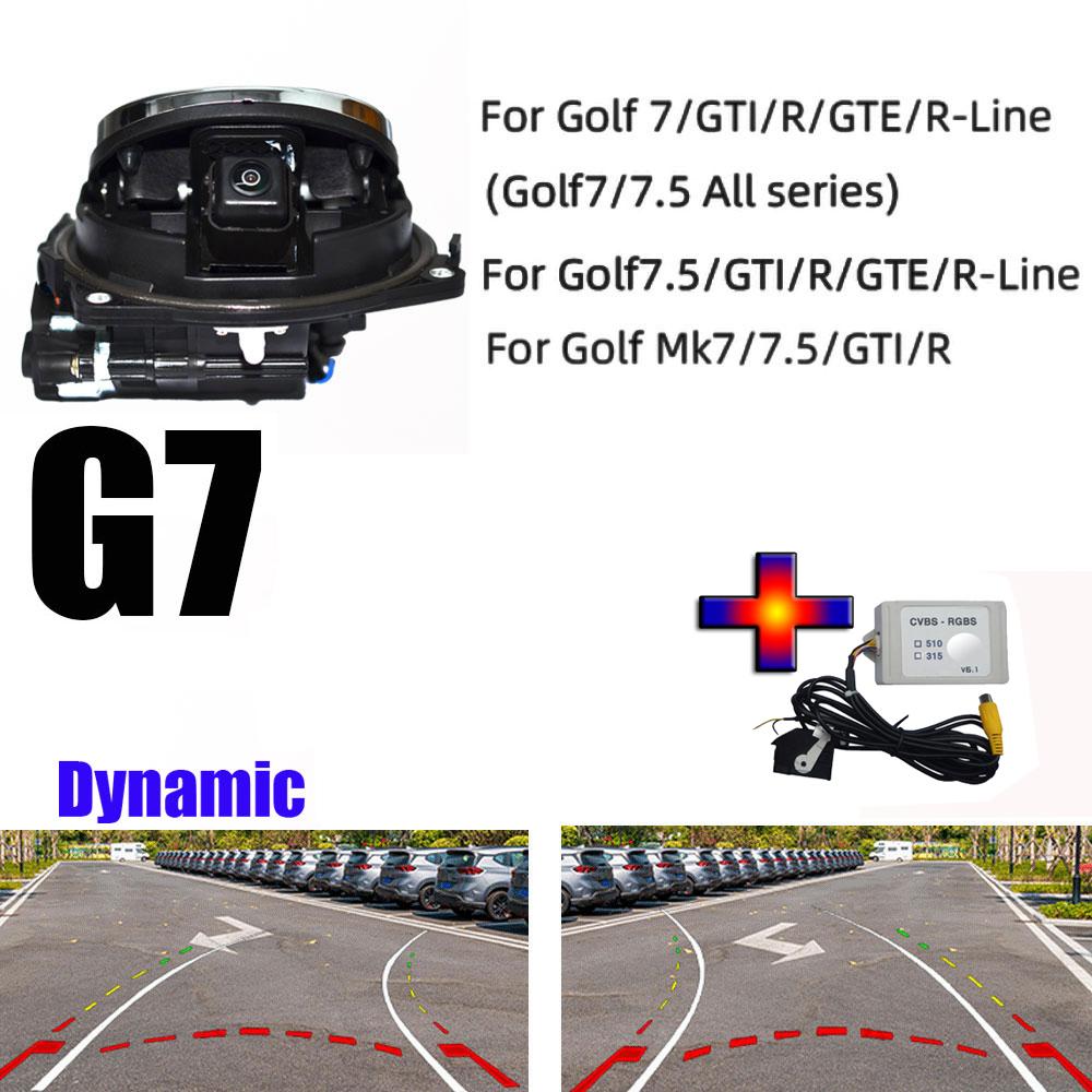 

RGB Перекидная камера-значок RNS510 RNS315 Логотип заднего вида для VW Golf 6 7 MK6 MK7 Passat B6 B7 B8 Arteon T-Roc Polo CC EOS Dynamic
