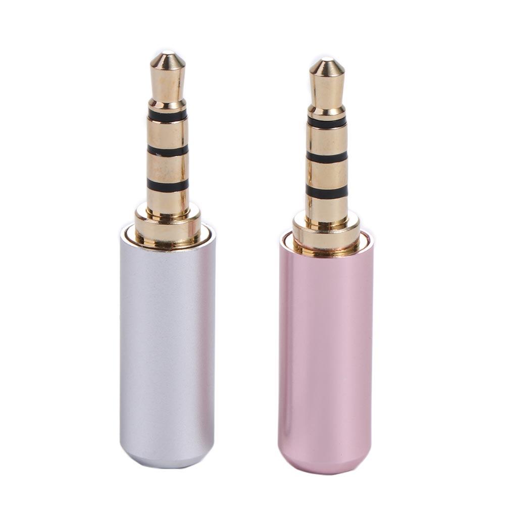Repair 4 Poles DIY AUX 3.5 Jack Adapter 3.5mm Male Plug 3.5mm Audio Connector Headphone Jack Plug