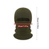 2In1 Winter Balaclava Beanie Hat Outdoor Full Face Mask Warm Ski Tactical Cycling Cap Men Outdoor Sports Cold-proof Knitted Cap