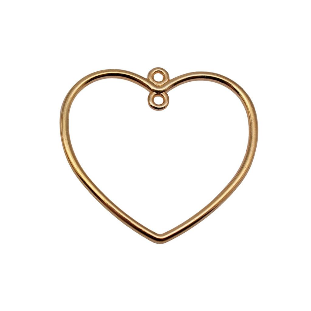 Irregular Oval Frame Connectors Moon Hammered Texture Links For Earring Making