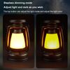 Vintage Lantern Portable Rechargeable Hanging Camping Lamp LED Table Lamp Courtyard Decor Garden Lantern Lighting Lamp
