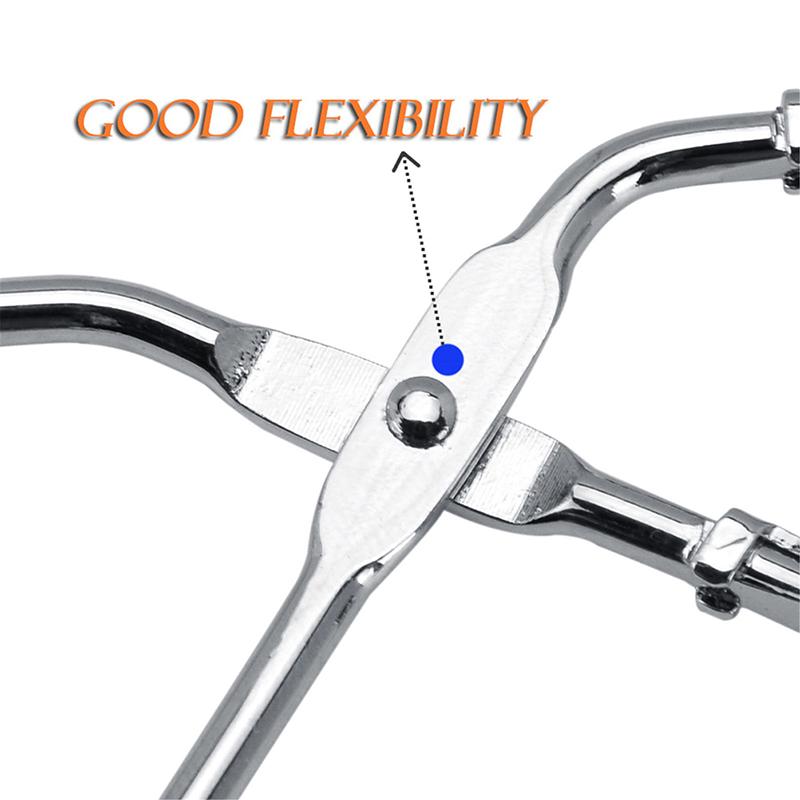 1 szt. Metalowa zalotka do rzęs Naturalny kręcony kosmetyczny klips do rzęs Aplikator do podkręcania rzęs