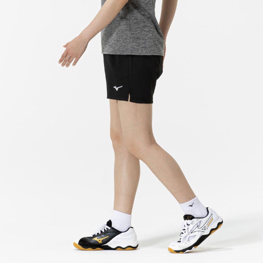 Table Tennis Wear Game Pants Easy To Move 82JBC201 Black [Mizuno] Women's