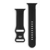 Bracelet De Rechange - Fantastic Feel - Apple Watch 38/40/41mm - Noir - Caoutchouc - Mixte