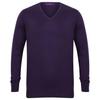 Henbury Mens Lightweight V Neck Jumper