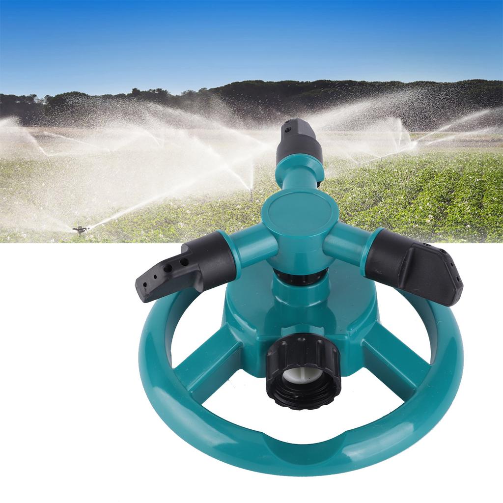360 degrees    3 Nozzle   Rotating Watering Sprinkler Irrigation System for Garden