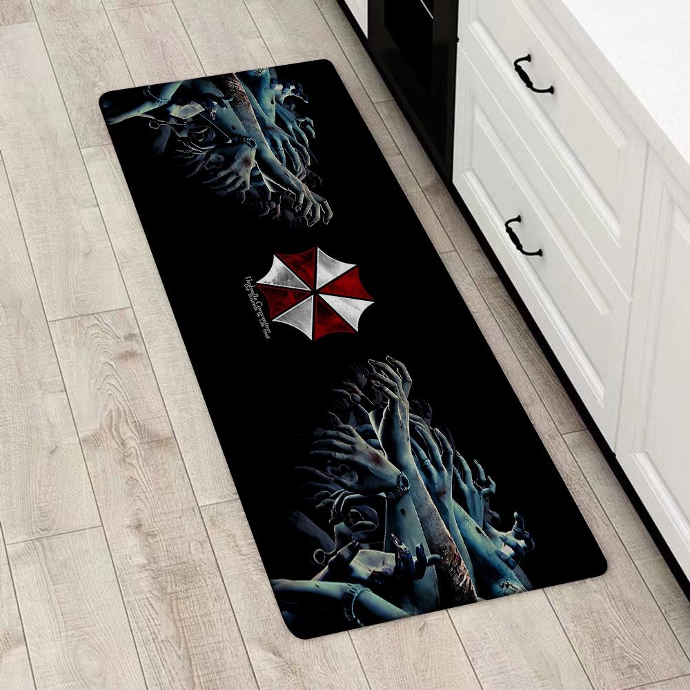 Entrance Front Door Doormat Residents Evil Non-slip Kitchen Rug Living Room Rugs Balcony Bathroom Foot Mat Floor Mats Carpet