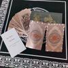 Rose Gold Waterproof Tarot Cards - 78-Card Classic Waite Hot Stamping Plastic Deck
