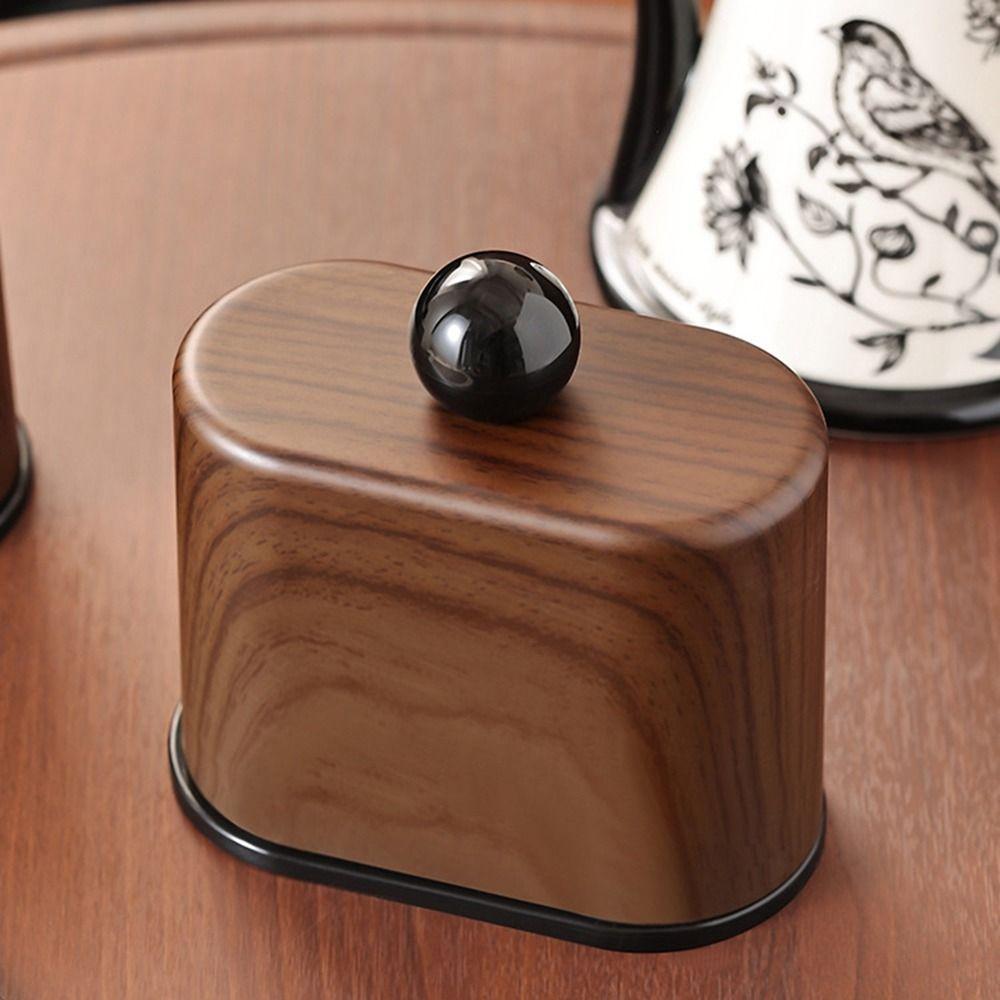 Plastic Toothpick Box Moisture-proof Toothpick Dispenser Cotton Swab Storage Box  Dining Table