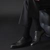 Men's Mid-calf Silk Socks for Autumn, Antibacterial and Deodorizing Business Socks, Long Calf Modal