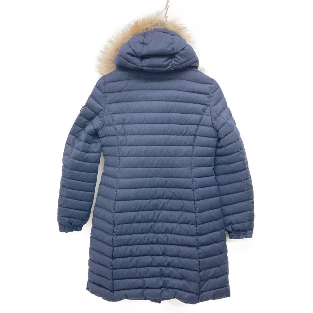 TATRAS LTA20A4581 Navy Wool Long Down Coat coat 1 NavyUsed