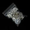 100 pièces Sacs en Plastique Transparent Auto-scellants à Fermeture Zip 4*6/5*7/6*8/7*10cm Sacs Transparents Ziplock pour Emballage de Bijoux