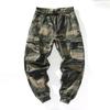 American trendy brand multi-pocket loose tied Harlan pants spring and autumn new casual overalls long pants men's pants