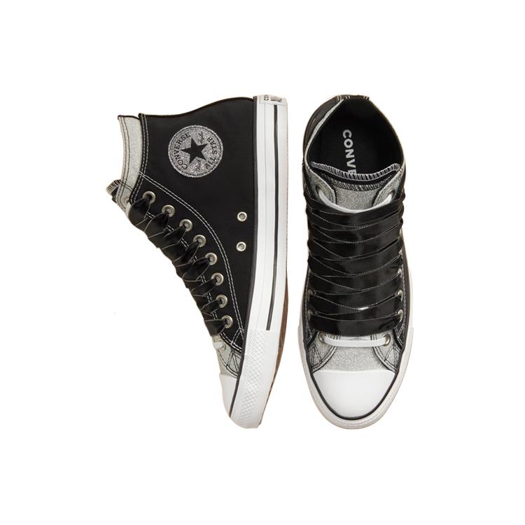 Converse Double Upper Chuck Taylor All Star 'Black Silver' 167467C