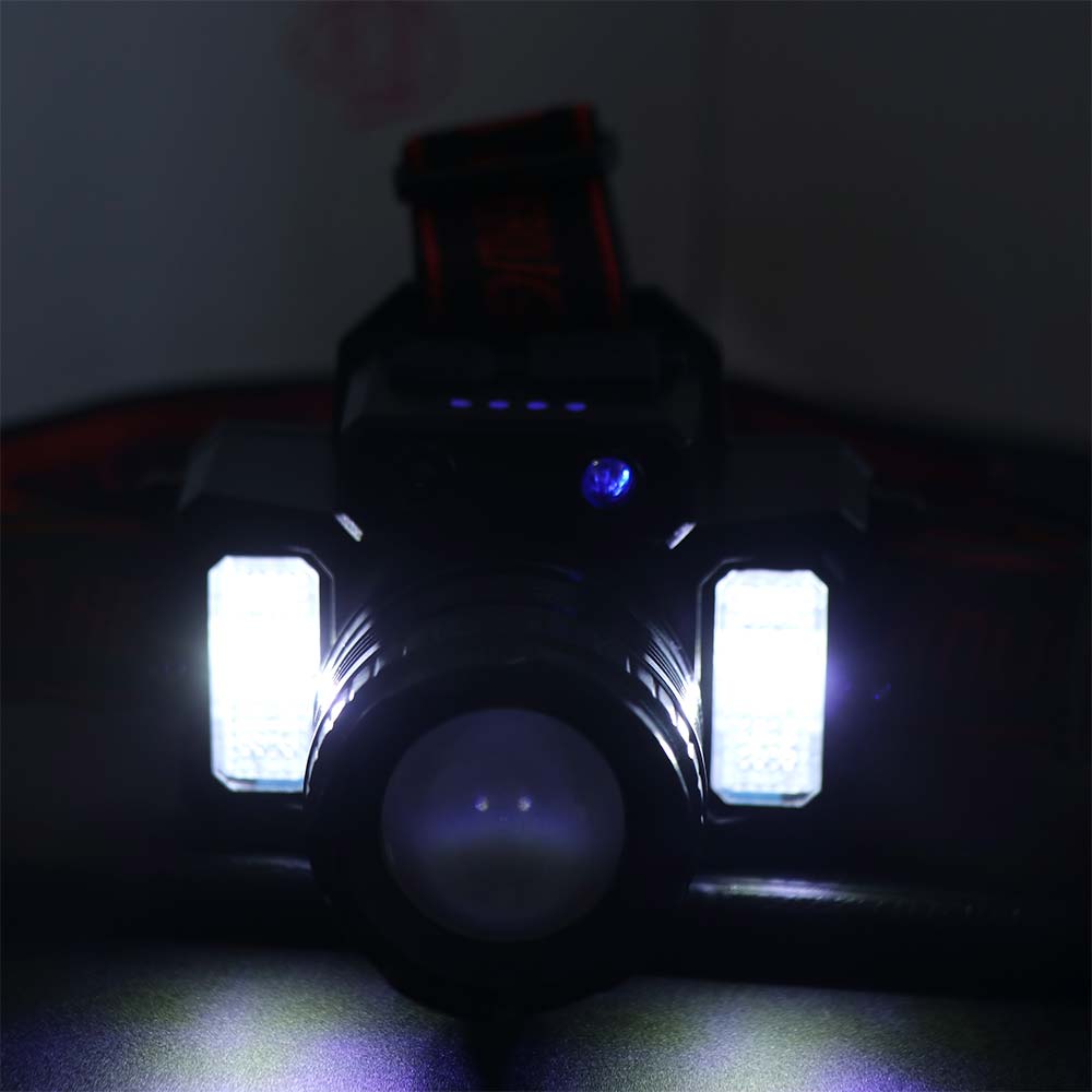 Motion Sensor LED Headlight Powerful Bright Waterproof Head Lamp Flashlight Work Light  Fishing