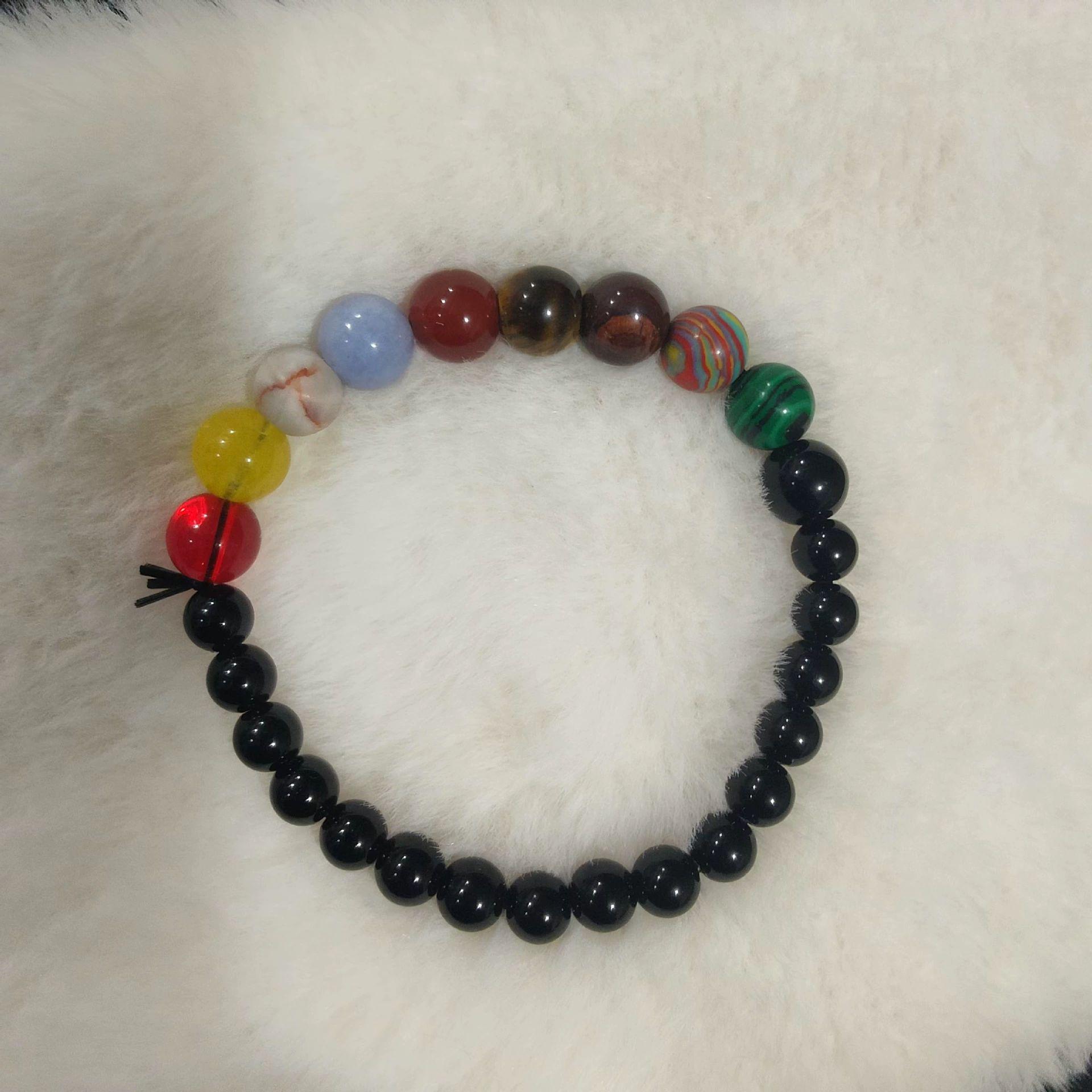 Парный браслет «Космическая Галактика Восемь Планет» со скидкой