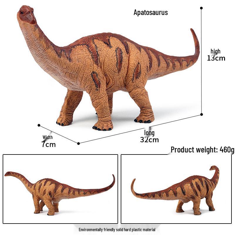 Large Realistic Styracosaurus & Tyrannosaurus Rex Dinosaur Model Educational Toy