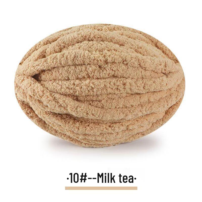 Robustní vlněná příze DIY sada: Ledový bar deka, šála, pelíšek pro kočku, čepice, podložka, kočičí ocas, materiály pro ruční pletení