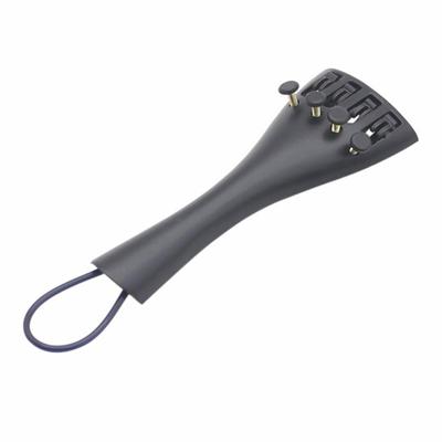 Morisho Violin Tailpiece Adjuster Tuner Tail Gut Strojenie dla początkujących Konserwacja Frakcja Wbudowany 4/4