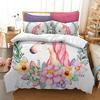 Printed 3d Cartoon Forest Unicorn Bedding Set 3 Pcs Duvet Cover Sets Universe Queen King Quilt Cover BedLinen Bedspread Bedset B