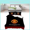 Manchester United Bedding Set With Soft Polyester Fabric For Fans Bedroom Decor