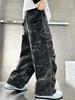Boys' Cool Camo Pants - 2026 New Style, Straight Loose Fit, Versatile Autumn Wear