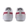 (WMNS) PUMA Smash Platform Кожаные 'Белый Яркая Роза' Женские 366487-20