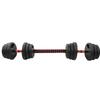 20KG Dumbbell Set Round Environmental Barbell Home Gym Equipment with 40cm Connecting Rod