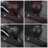 For Toyota RAV4 Corolla Gear Shift Knob Cover Gear Lever Protective Case Handle Leather Cover Shifter