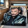 John Travoltas  Blanket Perfect All Seasons Soft Comfortable Sofa Office Nap Travel Festive Gift